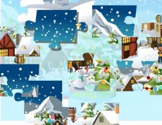 Christmas Wonderland Jigsaw - Vianočné puzzle