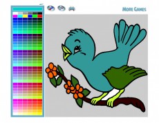 Little Bird Coloring -Vyfarbi si vtáčika!