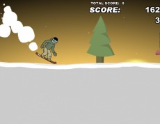 Downhill Snowboard 3 - Online snowboardovanie  