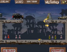 Zombie Smasher - Plné mesto zombíkov